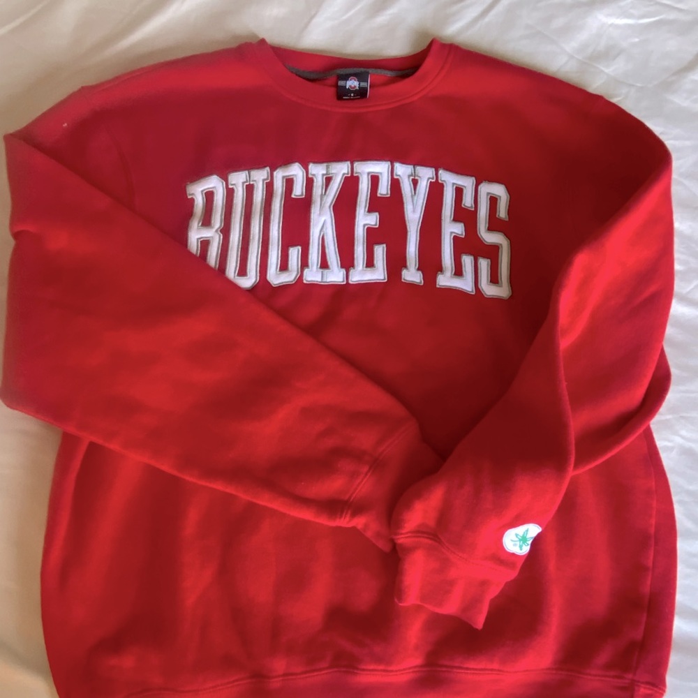 the ohio state university buckeyes crewneck size small